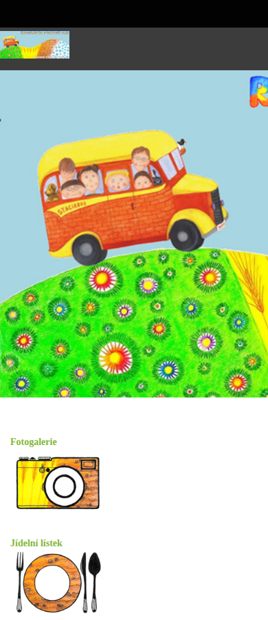 Současný web Stacionář Nivy na mobilu